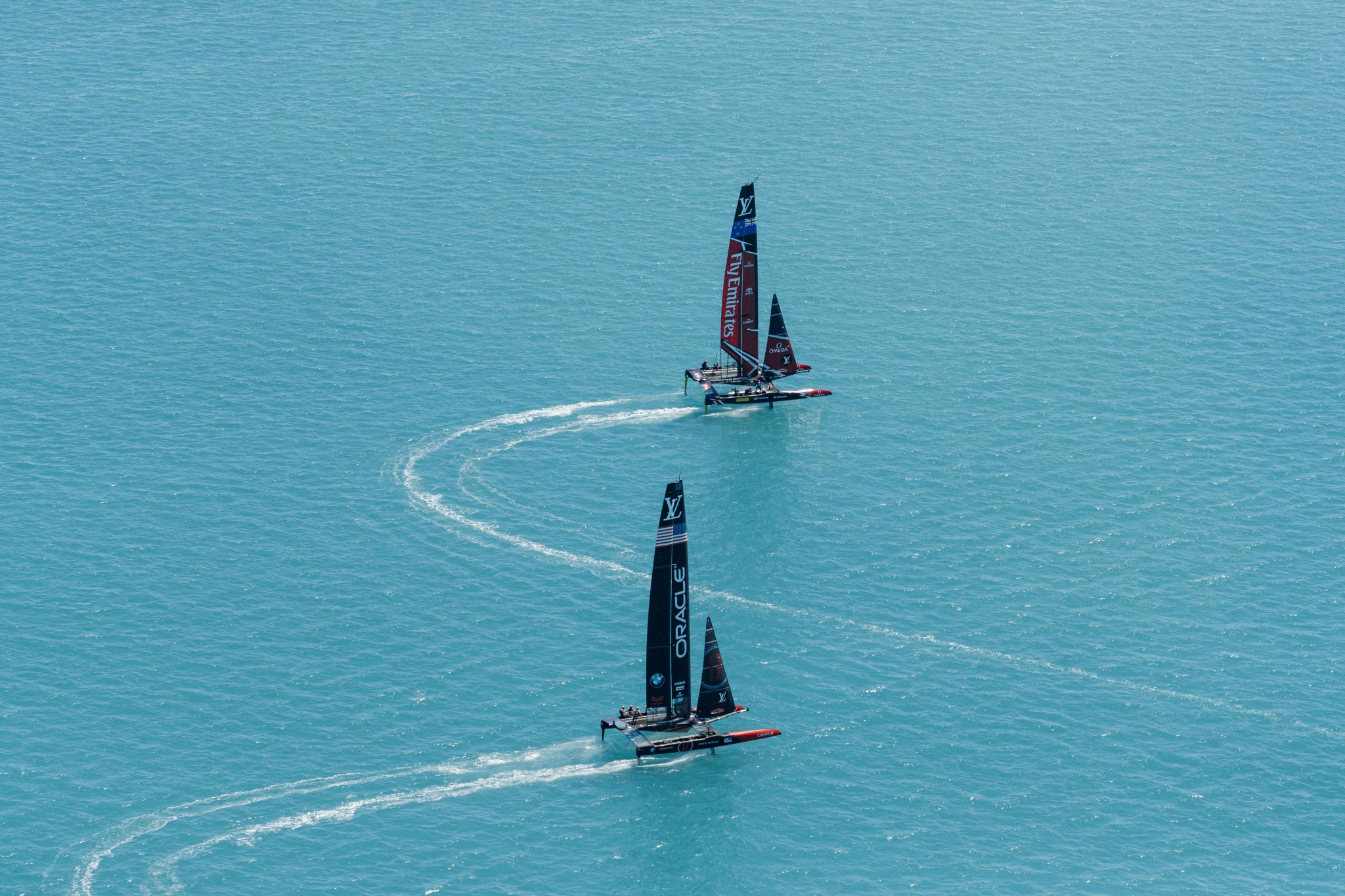 America's Cup Match Day 4 Emirates Team New Zealand America's Cup Match Day 4 Emirates Team New Zealand