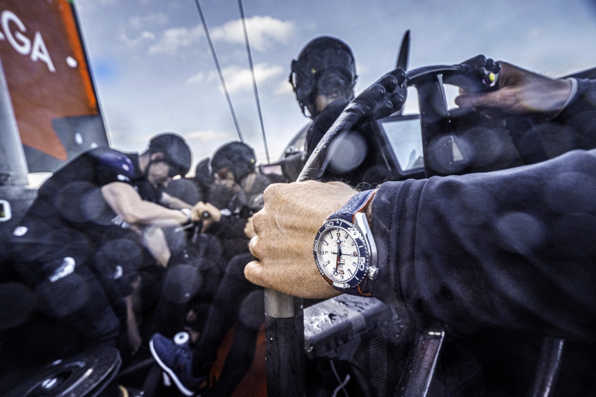 Emirates Team New Zealand's AC75 'Te Aihe' on the Waitemata Harbour in Auckland, New Zealand
36th America's Cup