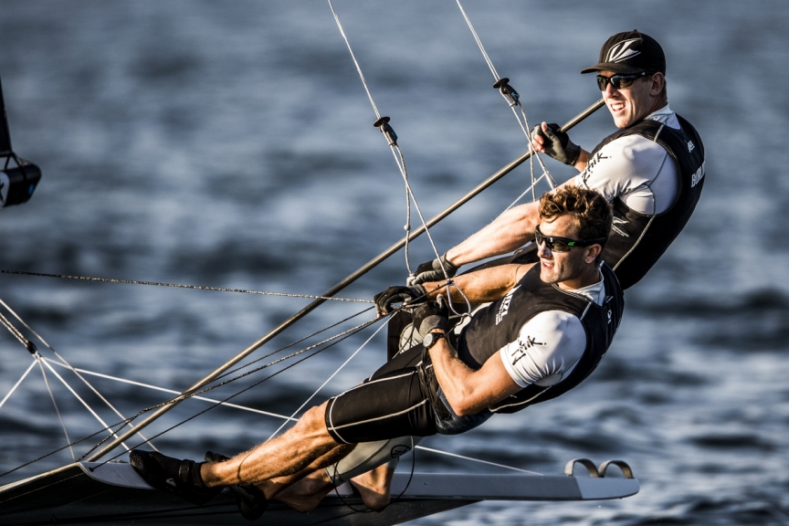 Aquece Rio – International Sailing Regatta 2015 is the second sailing test event in preparation for the Rio 2016 Olympic Sailing Competition. Held out of Marina da Gloria from 15-22 August, the Olympic test event welcomes more than 330 sailors from 52 nations in Rio de Janeiro, Brazil. 

Credit Pedro Martinez/Sailing Energy