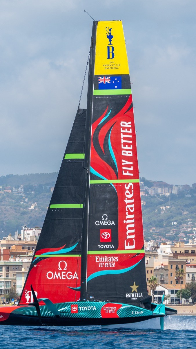 Tony Rae Emirates Team New Zealand